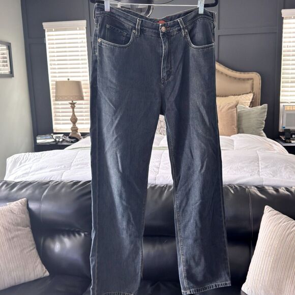 Tommy Bahama Men’s Standard Fit Jeans Size 36x30 Dark Wash Cotton Tencel Blend - Picture 1 of 10